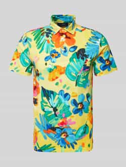 Polo Ralph Lauren Slim fit poloshirt met all-over motief