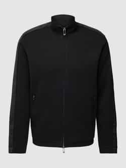 Emporio Armani Sweatjack met labelcontraststrepen