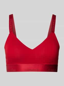 Calvin Klein Bralette LIGHTLY LINED BRALETTE met glanzende onderband