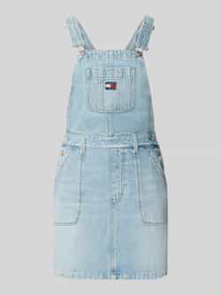 Tommy Jeans Licht uitlopende jeansjurk van puur katoen