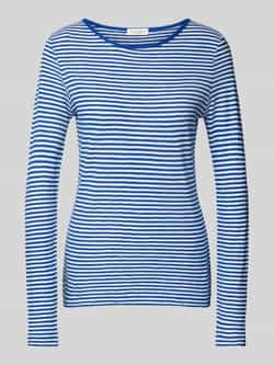 Marc O'Polo Regular fit shirt met lange mouwen van puur katoen met streepmotief