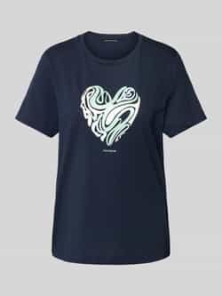 Tom Tailor Regular fit T-shirt van puur katoen
