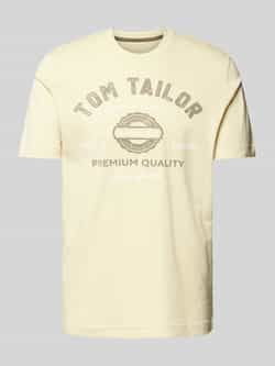 Tom Tailor T-shirt met labelprint