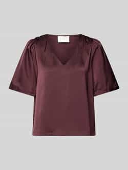 NEO NOIR Regular fit blouseshirt met V-hals