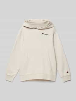 Champion Script Logo Fleece Hoodie Junior