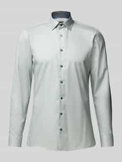 OLYMP No. Six Super slim fit zakelijk overhemd met kentkraag