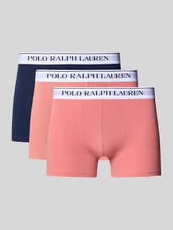 Polo Ralph Lauren Underwear Boxershort met elastische band met logo in een set van 3 stuks