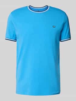 Christian Berg Men T-shirt met ribboorden