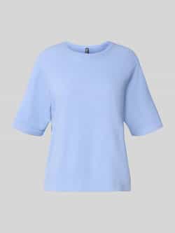 Pieces Regular fit T-shirt met raglanmouwen model 'BREE'