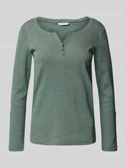 Tom Tailor Regular fit shirt met lange mouwen en biologische katoen