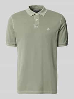 Marc O'Polo Regular fit poloshirt van puur katoen met logostitching