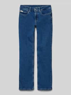 Calvin Klein Jeans Bootcut fit jeans met labeldetail