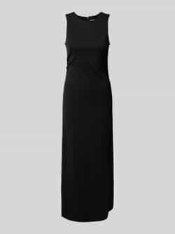 Selected Femme Midi-jurk met ronde hals model 'IRA'