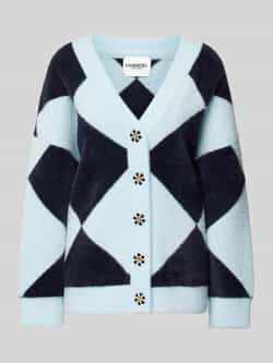Essentiel Antwerp Gebreid jack met knoopsluiting model 'Dautuma'