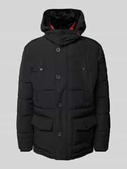 MCNEAL Gewatteerd jack met labeldetail