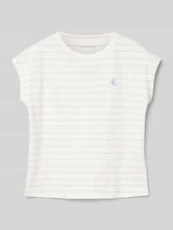 Calvin Klein Jeans T-shirt met labelstitching