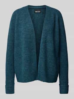 Pieces Regular fit cardigan met wol in gemêleerde look model 'ELLEN'
