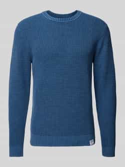 Pepe Jeans Gebreide pullover met labeldetail model 'Maddox'