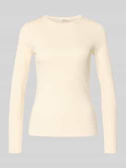 S.Oliver RED LABEL Slim fit shirt met lange mouwen van puur katoen