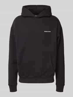 Pegador Oversized hoodie met logostitching en kangoeroezak