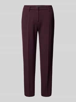 CAMBIO Regular fit stoffen broek met katoen model 'KRYSTAL'