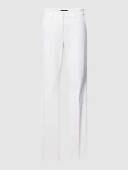 CAMBIO Bootcut stoffen broek in effen design model 'FRANCE'
