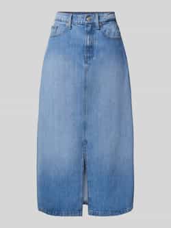 Tommy Hilfiger Jeans rok DNM MIDI STRAIGHT SKIRT HW UMA