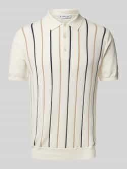 Manuel Ritz Regular fit poloshirt met logostitching