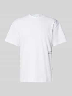 ANNARR T-shirt met labelprint model 'RAVI'