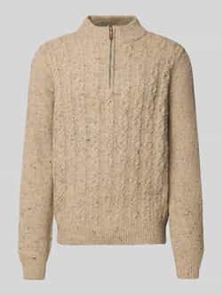 FYNCH-HATTON Gebreide pullover met ribboorden