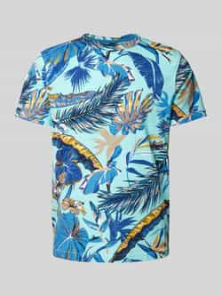 Lerros T-shirt met logostitching