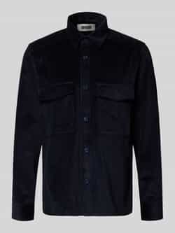 Drykorn Regular fit overhemdjack van corduroy model 'CORDUROY OVERSHIRT'