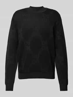 HUGO Gebreide pullover met ronde hals model 'Sylor'
