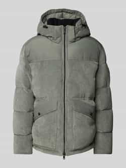 Boss Orange Gewatteerd jack met labeldetails model 'Odope'