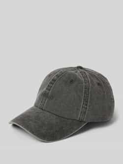 HUGO Baseballpet met labelstitching model 'Mett'