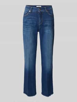 CAMBIO Straight leg jeans in verkorte pasvorm model 'FRANCESCA'