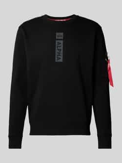 Alpha Industries Sweater Men Sweatshirts Alpha Refl. Print Sweater