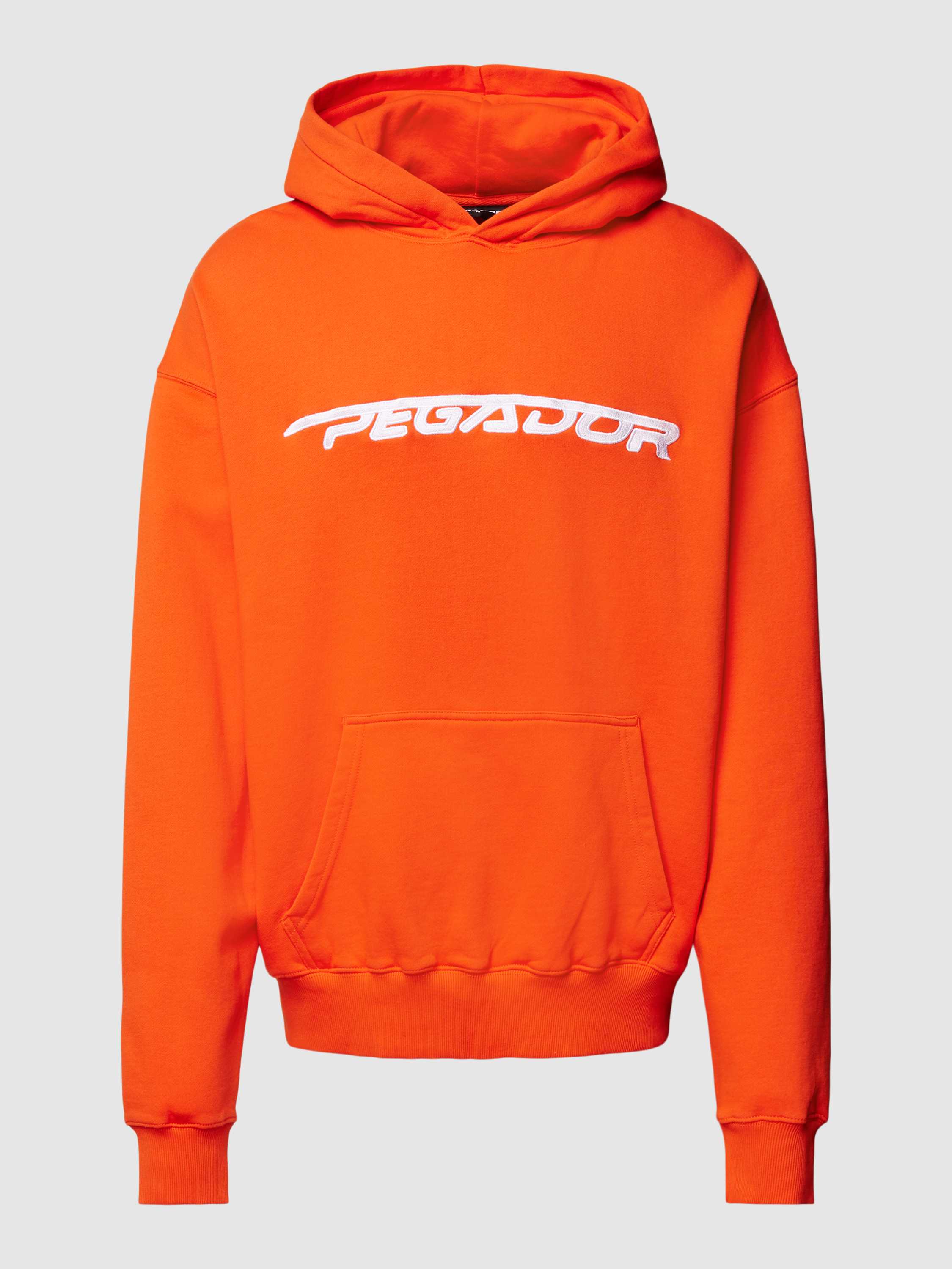 Pegador Oversized hoodie met labelstitching model 'MANOR'