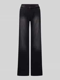 Angels Wide leg jeans met riem model 'LIZ BELT'