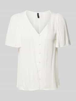 Vero Moda Comfort fit blouse met stoffen knopen model 'KANVA'