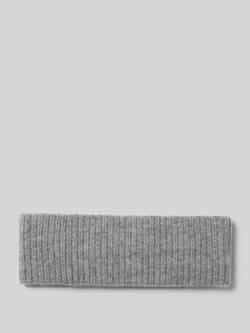 Christian Berg Woman Regular fit hoofdband van puur kasjmier in gebreide look