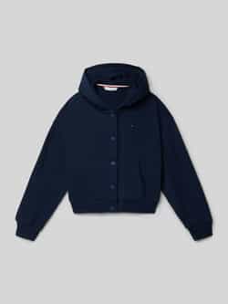 Tommy Hilfiger Teens Sweatjack met labelstitching