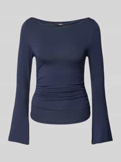 Gina Tricot Shirt met lange mouwen en rimpelingen