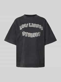 Low Lights Studios T-shirt met labelstitching