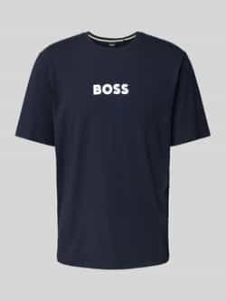 Boss Pyjamabovendeel met labelprint model 'Easy'