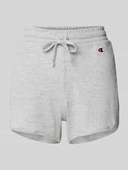Champion Sweatshorts met labeldetail