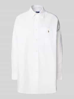 Polo Ralph Lauren Regular fit overhemdblouse met logostitching