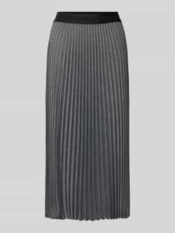 Comma Midirok met plissévouwen en elastische band