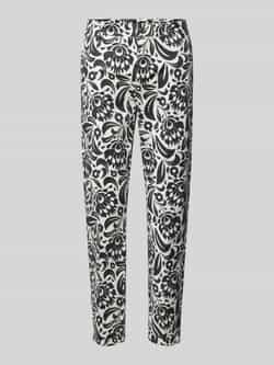 MAC Slim fit chino met verkort model 'turn up'