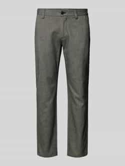 Marc O'Polo Shaped fit chino van katoenmix met riemlussen model 'STIG SHAPED'